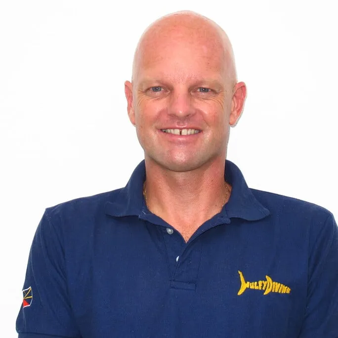 Portrait de Stefaan Dewulf, moniteur de plongée